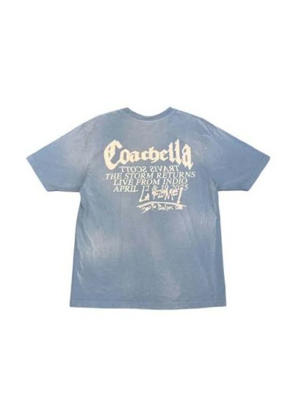 NEW TRAVIS SCOTT CACTUS JACK COACHELLA *SAMPLE* TEE SMALL